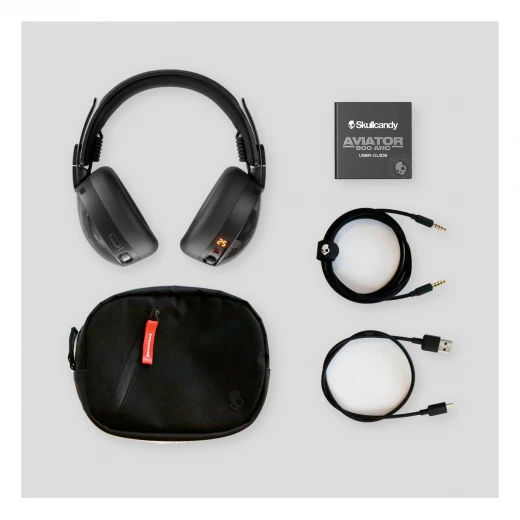 Skullcandy Aviator 900 ANC Wireless Noise Cancelling Over Ear Headphones - Black - Skullcandy - Image 2