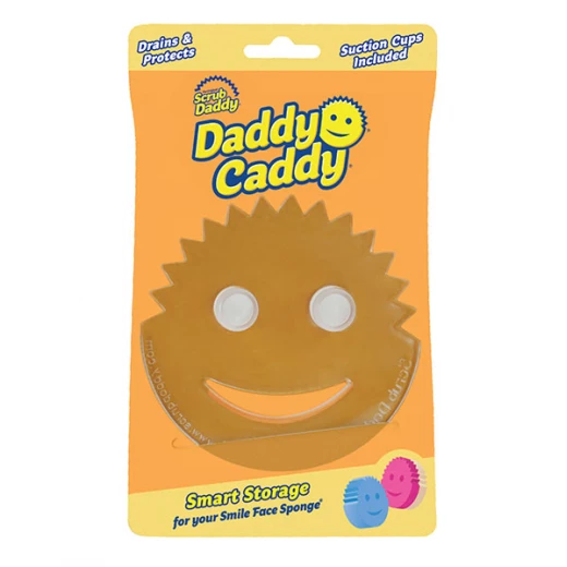 Scrub Daddy Daddy Caddy – Organized Cleaning Station for Sponges and Tools | Portable, Lightweight, and Easy to Carry | Durable and Easy-to-Clean Design for Kitchen or Home Use Scrub Daddy Daddy Caddy – Organized Cleaning Station for Sponges and Tools | Portable, Lightweight, and Easy to Carry | Durable and Easy-to-Clean Design for Kitchen or Home Use