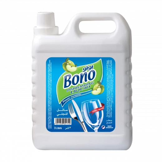 Bono liquid dish soap with apple 3 liters Bono liquid dish soap with apple 3 liters