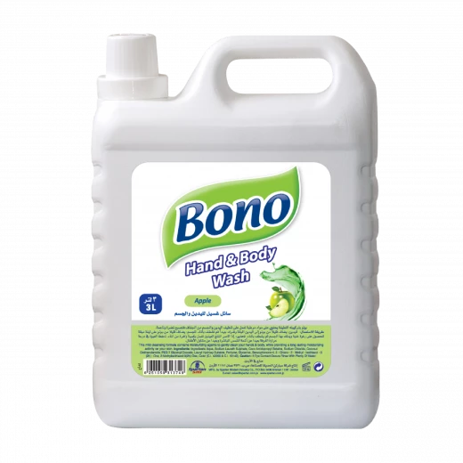 Bono Liquid Hand and Body Wash apple 3 litres Bono Liquid Hand and Body Wash apple 3 litres