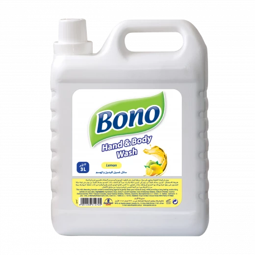 Bono Liquid Hand and Body Wash Lemon   3 litres