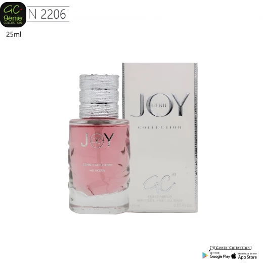 عطر جوي او دي بارفيوم 2206 نسائي -25 مل من جيني كولكشن عطر جوي او دي بارفيوم 2206 نسائي -25 مل من جيني كولكشن