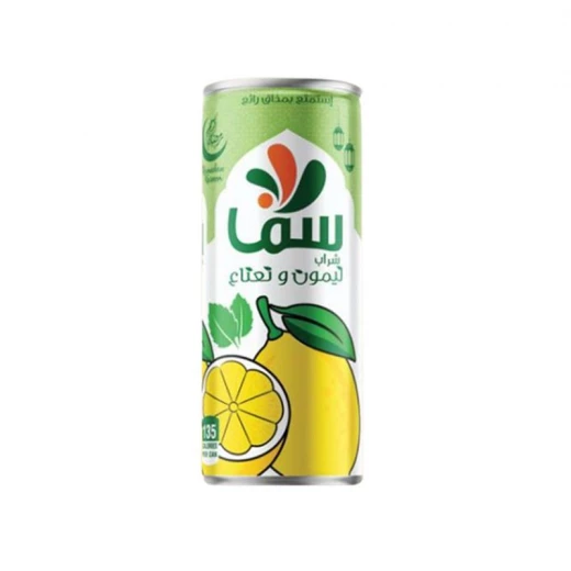 عصير ليمون و نعناع 250 مل من سما عصير ليمون و نعناع 250 مل من سما