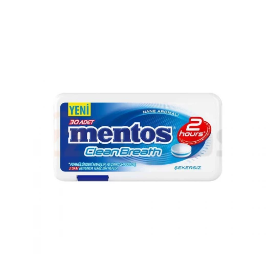 مينتوس منعس النفس بنكهة النعنع 30 حبة - Mentos - Image 2