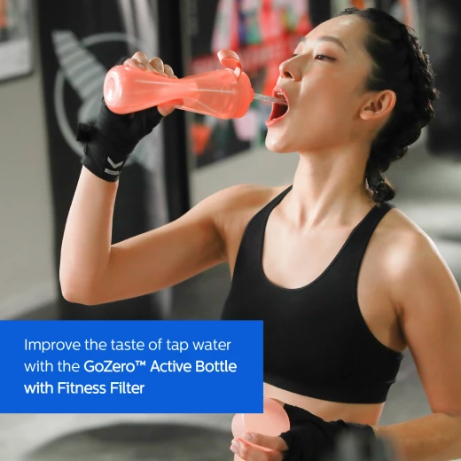 Philips Water GoZero Fitness Hydration Bottle - 1 Filter Included AWP2712RDR/24 - Philips - Image 7
