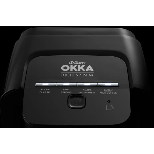 ماكينة قهوة تركية أرزوم أوكا ريتش سبين OK0016-RK مع بطاقة هدية دمية 10 دنانير – قهوة تركية أصيلة بضغطة زر، تصميم أنيق وتجربة قهوة مميزة في المنزل - ارزوم اوكا - Image 2