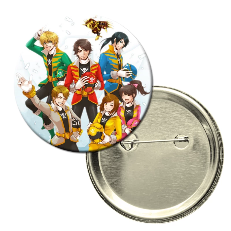 Button badge - Power Rangers 1 - Uncle pins