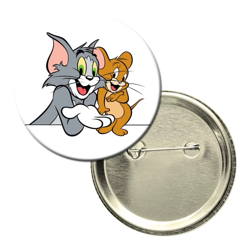 Button badge - Tom & Jerry 1 - Uncle pins