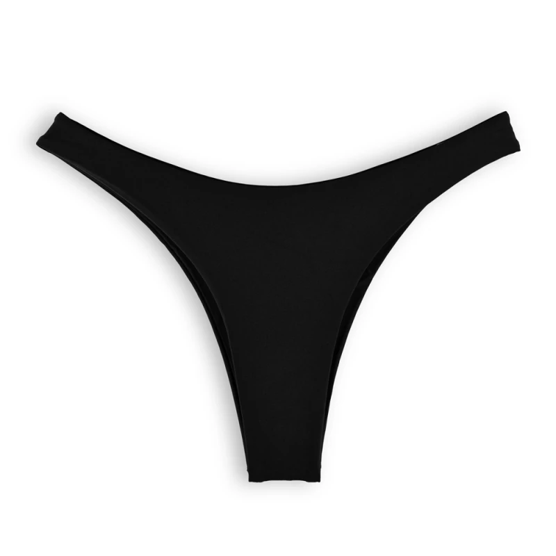 Black Bikini Bottom High Cut size XS - Seathany