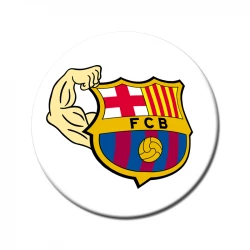 Fridge magnet football lover Barcelona