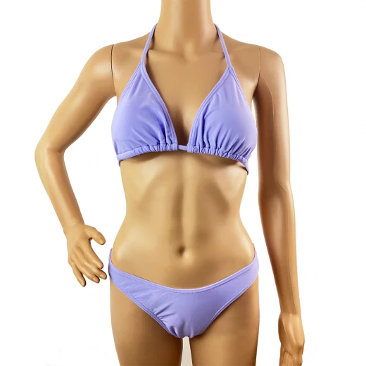 3 Pieces fashionable Purple Bikini Set - Size M - Seathany - Image 2