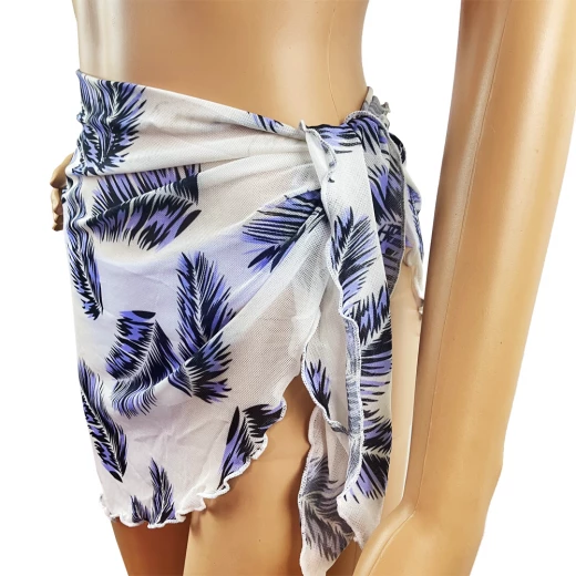 3 Pieces fashionable Purple Bikini Set - Size M - Seathany - Image 3