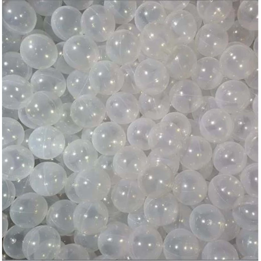 50 pcs clear soft plastic balls