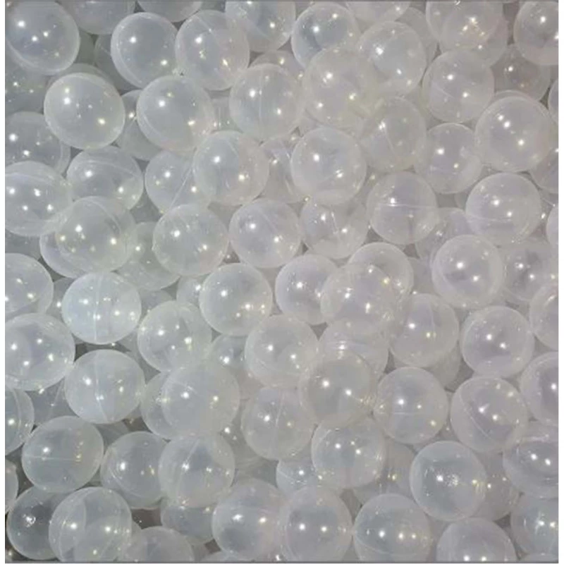 50 pcs clear soft plastic balls - BABYDO