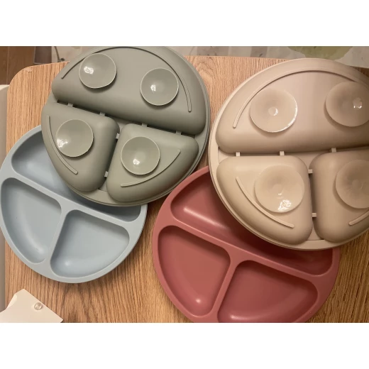 Babyccino, MunchMate Suction Plate, Green - Babyccino - Image 5