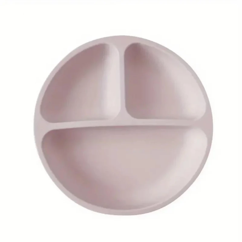 Babyccino, MunchMate Suction Plate,  Light Pink - Babyccino