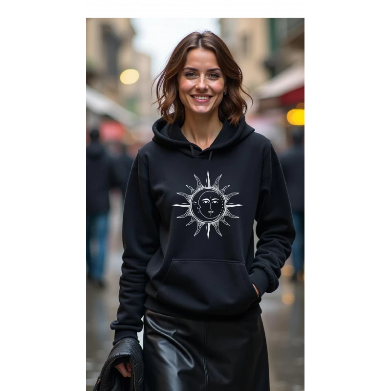 Designless-Boho Hoodie-S - Designless