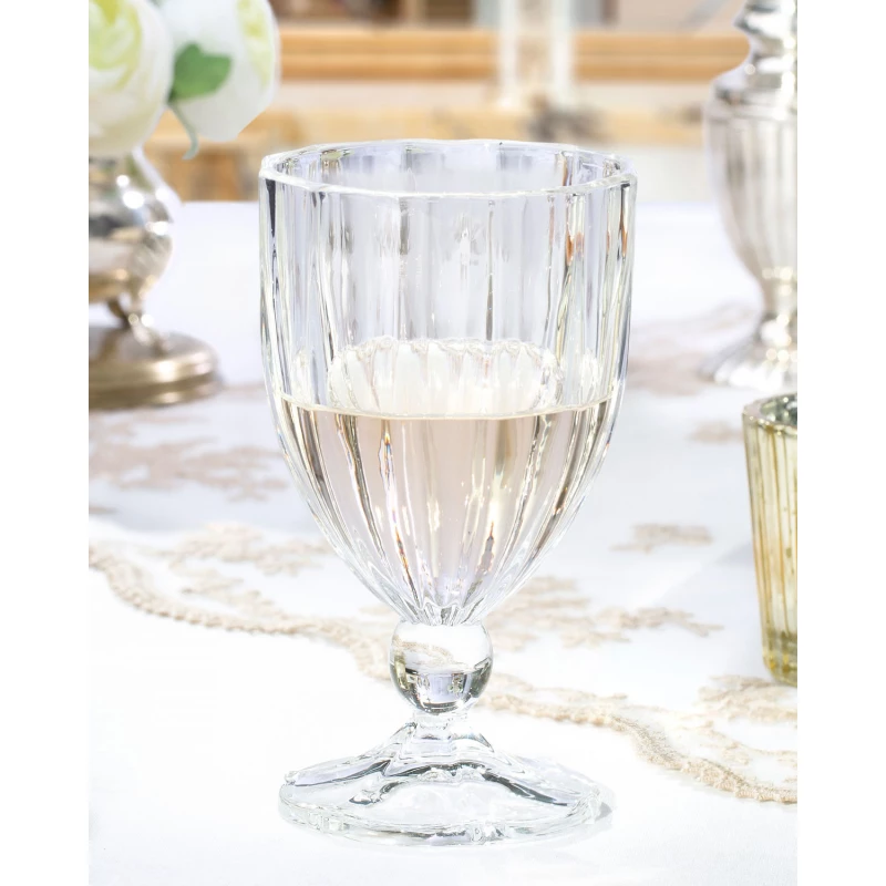 Madame COCO Fiona 4-Piece Short Glass Set, 190ml Durable Glassware, Dishwasher Safe - Madame COCO