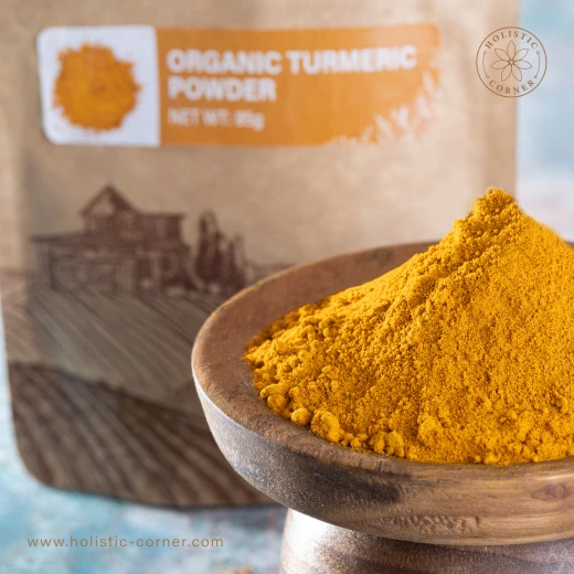 Organic Turmeric Powder | 85g - Holistic corner - Image 2