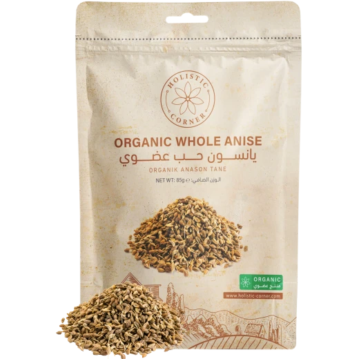 Organic Whole Anise | 85g - Holistic corner - Image 2