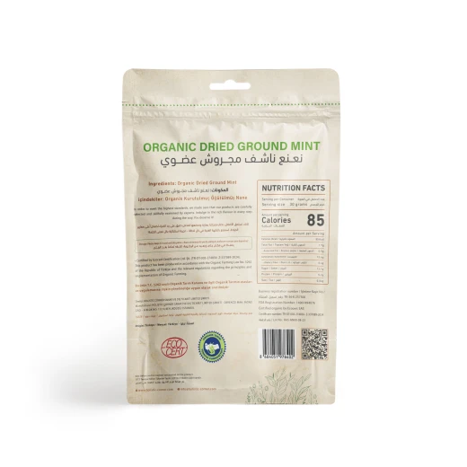 Holistic corner organic dried ground mint | 30g - Holistic corner - Image 2