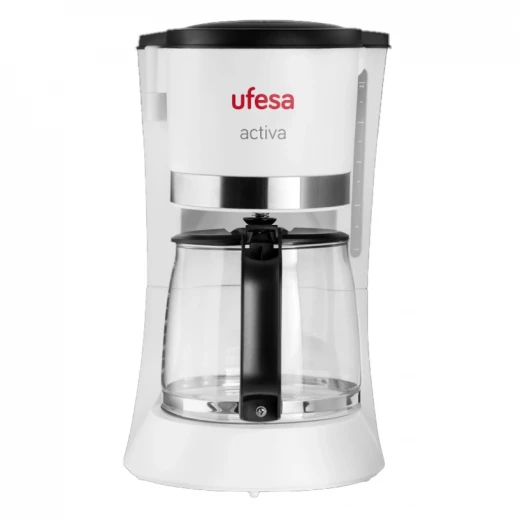 Ufesa CG7123 Drip Coffee Machine, 680, Plastic Glass, 1.2 Litres, White Ufesa CG7123 Drip Coffee Machine, 680, Plastic Glass, 1.2 Litres, White