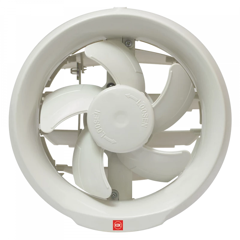 KDK 15WAA Window Exhaust Fan with Automatic Shutter 15cm - 6 Inch - KDK