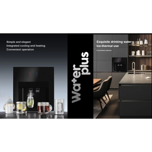WaterPlus – Built-in Water Dispenser with Black Glass Finish B2024-M - Manual - Waterplus - Image 4