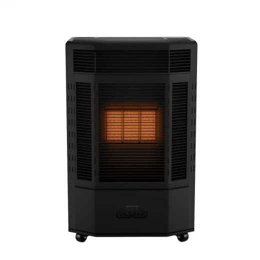 Olmar ECO 3 TURBO - B2003 Gas Heater – 3-Burner Gas Heater with Curved Reflector & Electronic Ignition Olmar ECO 3 TURBO - B2003 Gas Heater – 3-Burner Gas Heater with Curved Reflector & Electronic Ignition