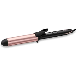BaByliss 32mm Quartz Ceramic Hair Curling Iron, Advanced Ceramics, 6 Heat Settings 160°C–210°C, Heat Glove & Mat, C452SDE