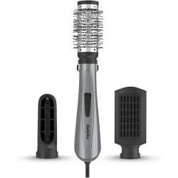 BaByliss 1000W 3-in-1 Air Styler, Ionic Frizz-Control, 50mm Volumising Brush, Smoothing Brush & Drying Nozzle, AS261SDE