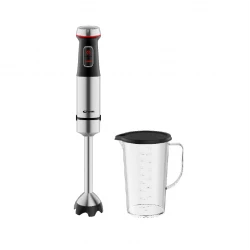 Conti HB 15001 BS Hand Blender – 1500W, Multiple Speeds, Copper Blade, Anti-Splash Rubber Ring, Stainless Steel