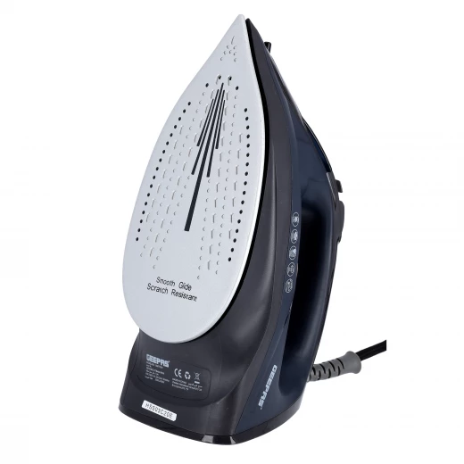 Geepas 2-in-1 Steam Iron GSI7703 – 2400W Ceramic Soleplate, Adjustable Temperature & Self-Cleaning Function - GEEPAS - Image 5