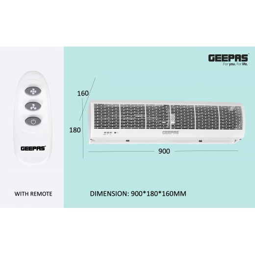 Geepas GCT9013CFM Commercial Indoor Air Curtain 90cm - GEEPAS - Image 5