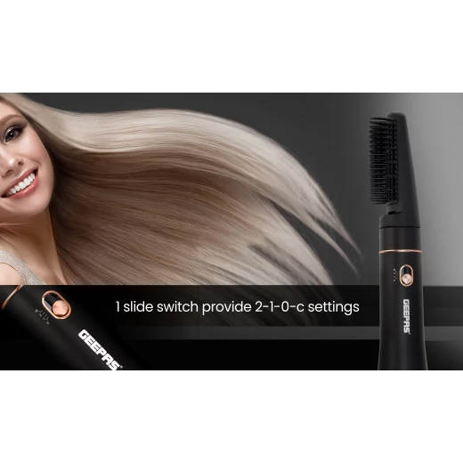 فرشاة شعر ، GH86064، للرجال والنساء، مزود بخاصية النفخ البارد, إعدادان للحرارة، ومشط مدمج من جيباس - جيباس - Image 11