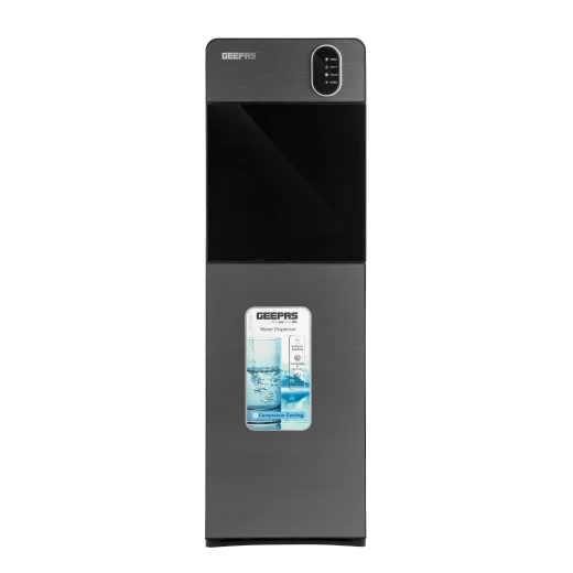 Geepas Bottom Loading Water Dispenser, 3 Taps (Hot/Cold/Normal), Grey GWD17037 Geepas Bottom Loading Water Dispenser, 3 Taps (Hot/Cold/Normal), Grey GWD17037