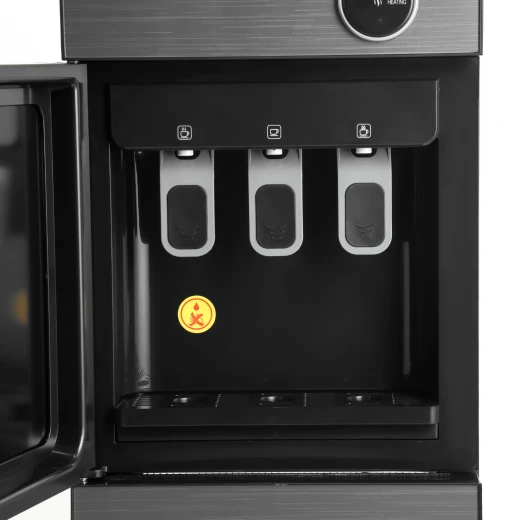 Geepas Bottom Loading Water Dispenser, 3 Taps (Hot/Cold/Normal), Grey GWD17037 - GEEPAS - Image 4