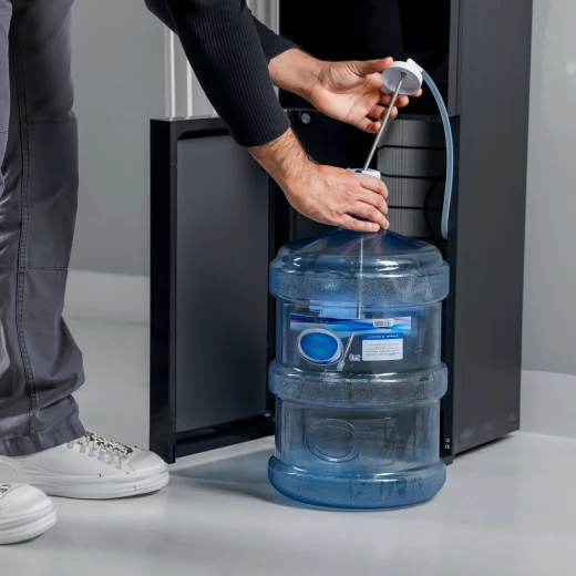 Geepas Bottom Loading Water Dispenser, 3 Taps (Hot/Cold/Normal), Grey GWD17037 - GEEPAS - Image 7