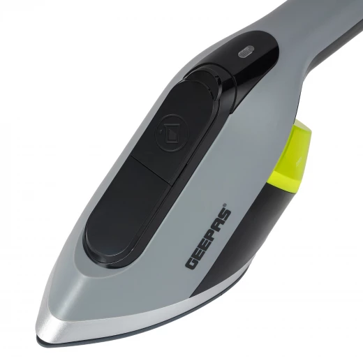 Geepas GGS25019 Handheld Garment Steamer – 1950W, One-Touch Operation, 170ml Water Tank, Ceramic-Coated Plate & Brush Accessory, Grey - GEEPAS - Image 8