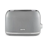 Geepas Fluted 2-Slice Toaster, 6 Browning Levels, Grey GBT36558UK-GR - GEEPAS