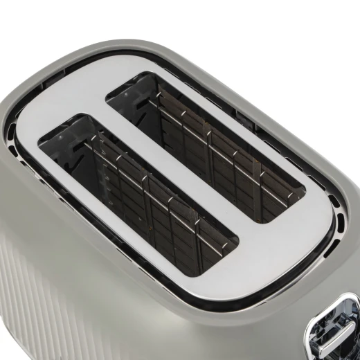 Geepas Fluted 2-Slice Toaster, 6 Browning Levels, Grey GBT36558UK-GR - GEEPAS - Image 5