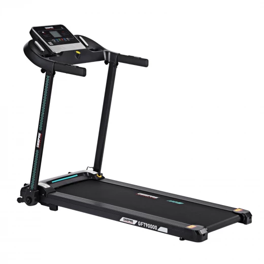 Geepas GFT90000 Foldable Treadmill – 2.0HP Motor, 12 Programs, App Sync (Zwift, Kinomap, Spax), LCD Display, Black Geepas GFT90000 Foldable Treadmill – 2.0HP Motor, 12 Programs, App Sync (Zwift, Kinomap, Spax), LCD Display, Black