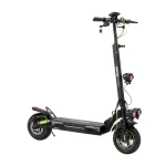 Geepas GeeBike 10" Electric Scooter with Suspension- GEST63088/ Smart and Fast, Foldable, Digital LED Display, Brake Lights/ Adjustable Speed Control, Perfect for Daily Commute, Campus Travel, Eco-Friendly Choice/ Black, 1 Year Warranty - GEEPAS