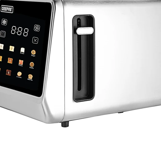 Geepas Digital 4-Slice Toaster, LED Touch, 6 Modes, Silver GBT36569UK - GEEPAS - Image 2