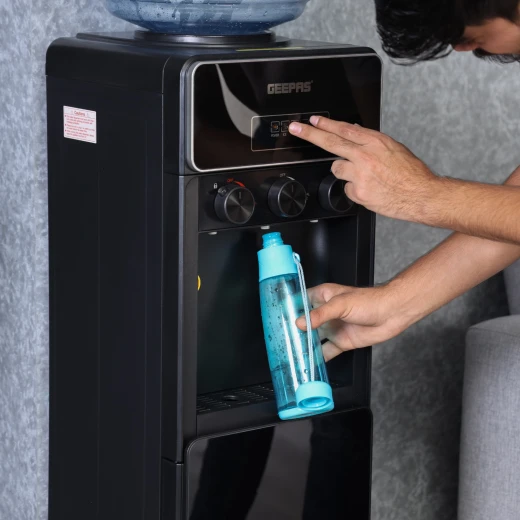 Geepas Hot/Cold/Normal Water Dispenser with Ice Maker, 10kg/24h, Black GIM17042 - GEEPAS - Image 7