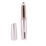 Geepas GLS86040 Eyebrow Trimmer – USB Rechargeable, Built-in Light Indicator, Precision Head with Sharp Blades, Portable Design, Rose Gold - GEEPAS