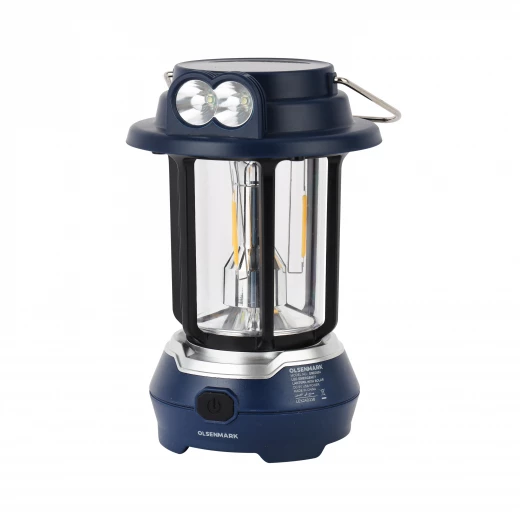 Olsenmark LED Emergency Lantern with Solar – OME2824, Energy Efficient, Super Bright, 7 Hours Runtime, Portable, Compact, Blue, 2 Years Warranty Olsenmark LED Emergency Lantern with Solar – OME2824, Energy Efficient, Super Bright, 7 Hours Runtime, Portable, Compact, Blue, 2 Years Warranty