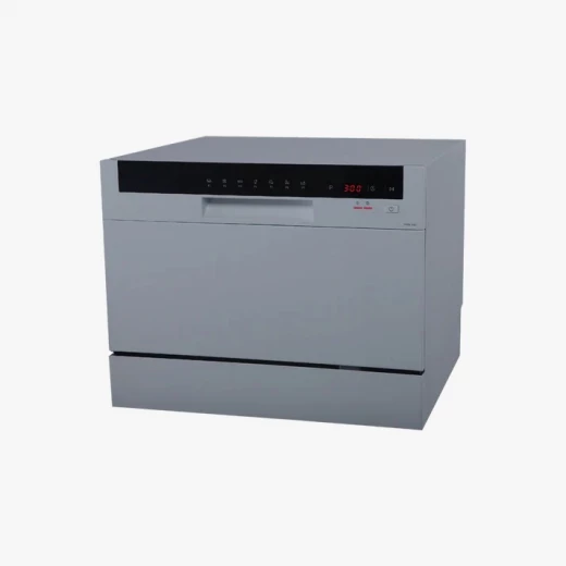 Midea Countertop Dishwasher 6 Sets 7 Programs Silver WQP6‑3602F - Midea - Image 3