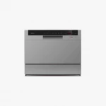 Midea Countertop Dishwasher 6 Sets 7 Programs Silver WQP6‑3602F - Midea