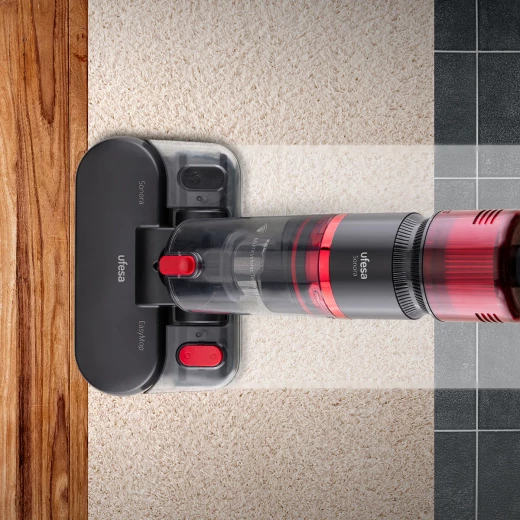 Ufesa SONORA 2-in-1 Vacuum Cleaner with Mopping Function – 500W Cyclonic Technology, HEPA Filter, and Stainless Steel Tube - Ufesa - Image 4
